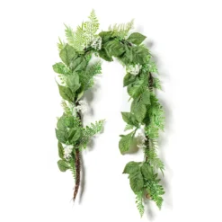 Best Pirce ✔️ 6ft. Mixed Lemon & Fern Leaf Garland by Ashland® 🥰 -Outlet Yuletide Joy Store 10546919 21