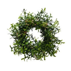 Best deal 🎁 6 Pack: 9" Pink Baby's Breath Wreath by Ashland® 😀