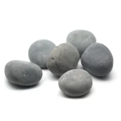 Cheap 🎉 16 Pack: Large Washed Black Stones by Ashland™ ✨