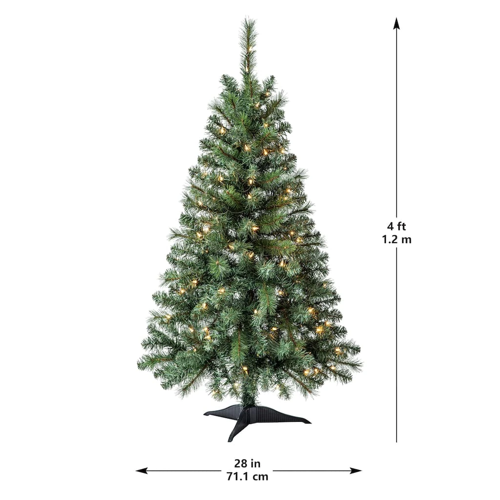 Best Pirce π 4ft. Pre-Lit Riverside Pine Artificial Christmas Tree, Clear Lights by Ashland® β 8 Best Pirce π 4ft. Pre-Lit Riverside Pine Artificial Christmas Tree, Clear Lights by Ashland® β - Image 6
