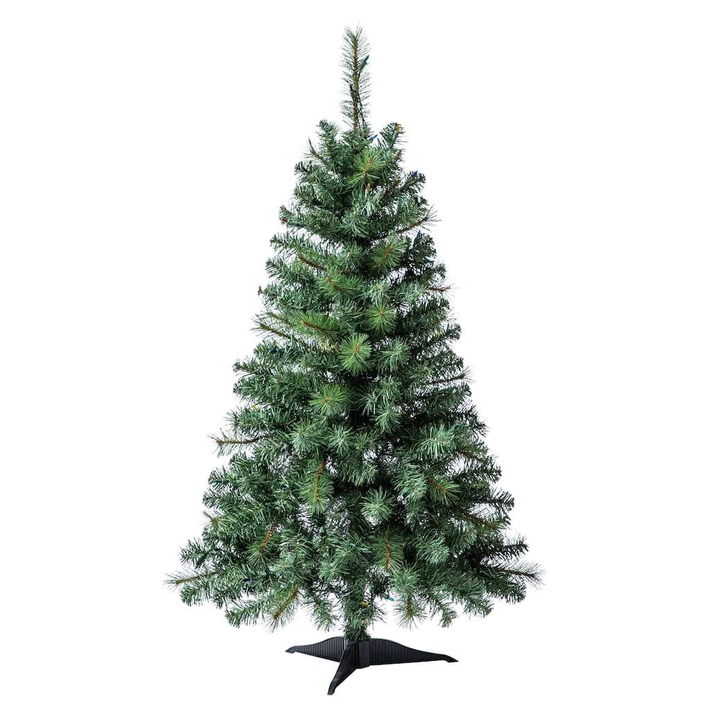Discount 🤩 4ft. Pre-Lit Riverside Pine Artificial Christmas Tree, Multicolor Lights by Ashland® 🛒 4 Discount 🤩 4ft. Pre-Lit Riverside Pine Artificial Christmas Tree, Multicolor Lights by Ashland® 🛒 - Image 2