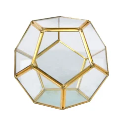 Wholesale 😉 Gold Octagon Glass Terrarium By Ashland™ 💯