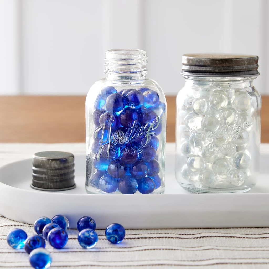 Promo 🧨 Cobalt Blue Mini Glass Marbles by Ashland® 😉 4 Promo 🧨 Cobalt Blue Mini Glass Marbles by Ashland® 😉 - Image 2