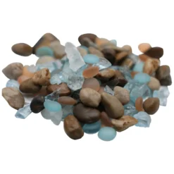 Promo ✨ Mixed Glass & Stone Pebbles By Ashland™ 🧨