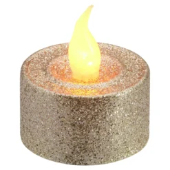 Cheap ❤️ Champagne Glitter LED Tealight Candles by Ashland®, 12ct. ⭐