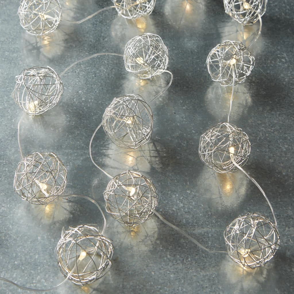 Coupon ๐งจ 20ct. Warm White Wire Ball LED String Lights by Ashland™ ๐ 4 Coupon ๐งจ 20ct. Warm White Wire Ball LED String Lights by Ashland™ ๐ - Image 2