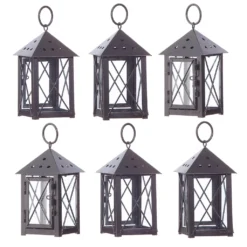 Cheap ✔️ 5" Mini Tea Light Lanterns, 6ct. by Ashland® ⌛