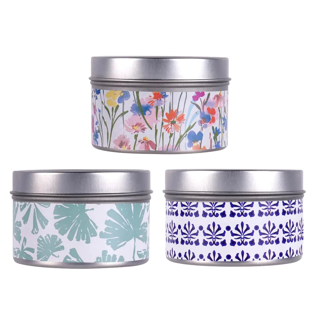 Wholesale π Assorted Fragrances Candle Tin by Ashland® π 3 Wholesale π Assorted Fragrances Candle Tin by Ashland® π