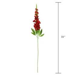Best deal 🔔 Red Snapdragon Stem by Ashland® 🔥 -Outlet Yuletide Joy Store 10626425 3
