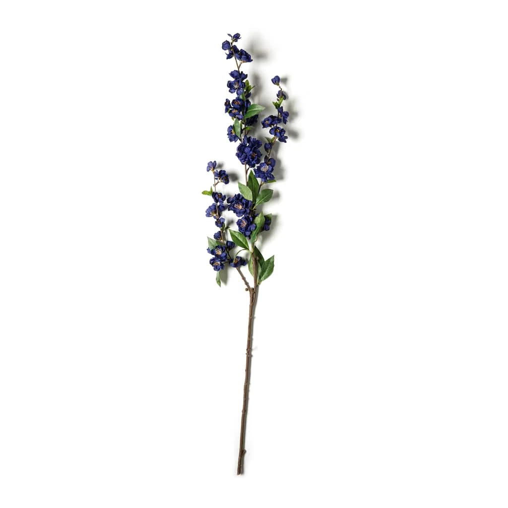 Wholesale 🌟 Mini Dark Blue Blossom Stem by Ashland® 🔥 3 Wholesale 🌟 Mini Dark Blue Blossom Stem by Ashland® 🔥