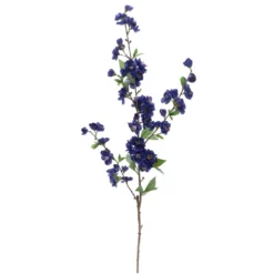 Budget 🤩 12 Pack: Dark Blue Blossom Spray by Ashland® 🔔 -Outlet Yuletide Joy Store 10626431 3