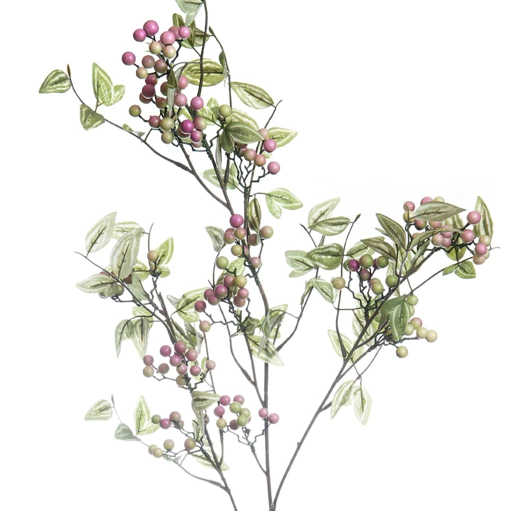 Hot Sale π― 8 Pack: Green Berry Stem with Leaves by Ashland® π 4 Hot Sale π― 8 Pack: Green Berry Stem with Leaves by Ashland® π - Image 2