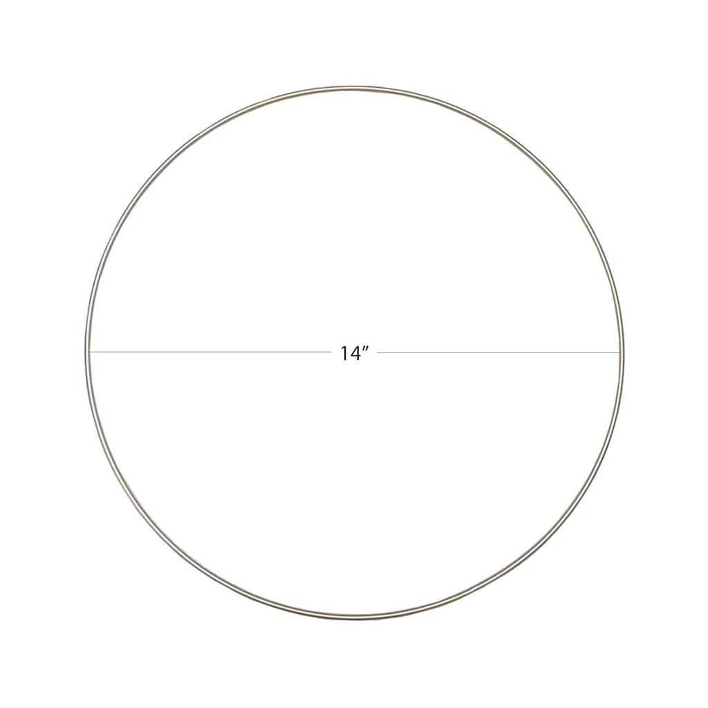 Best deal π 30 Pack: Gold Metal Wire Floral Hoop by Ashland® π 4 Best deal π 30 Pack: Gold Metal Wire Floral Hoop by Ashland® π - Image 2