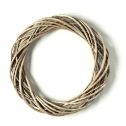 Promo 👍 8 Pack: 18" Gray Rattan Wreath by Ashland® 🤩