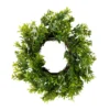 Outlet 🧨 9" Green Mini Boxwood Wreath with Flowers by Ashland® 😀 -Outlet Yuletide Joy Store 10628624