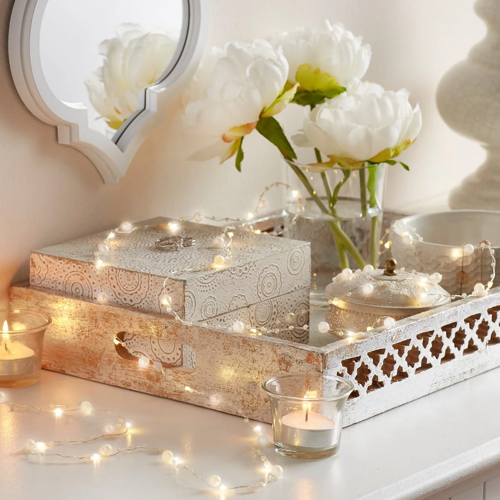 Best reviews of ✨ 40ct. Warm White Silver Pearl LED String Lights by Ashland® 🎁 7 Best reviews of ✨ 40ct. Warm White Silver Pearl LED String Lights by Ashland® 🎁 - Image 5