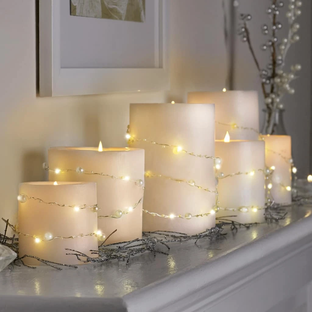 Best reviews of ✨ 40ct. Warm White Silver Pearl LED String Lights by Ashland® 🎁 6 Best reviews of ✨ 40ct. Warm White Silver Pearl LED String Lights by Ashland® 🎁 - Image 4