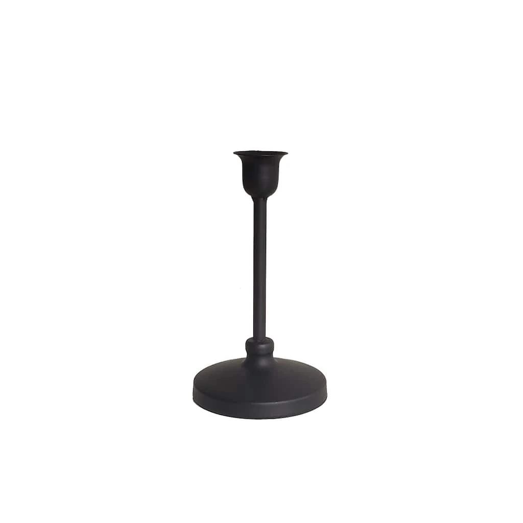 Promo π 12 Pack: 6.3" Black Metal Candle Holder by Ashland® π 3 Promo π 12 Pack: 6.3" Black Metal Candle Holder by Ashland® π
