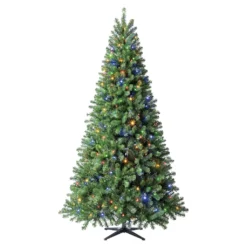 Cheapest 🔔 7.5ft. Pre-Lit Whistler Pine Artificial 🎉 Christmas Tree, Color Changing LED Lights by Ashland® ❤️