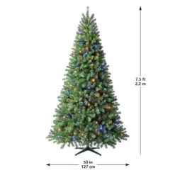Cheapest ๐ 7.5ft. Pre-Lit Whistler Pine Artificial ๐ Christmas Tree, Color Changing LED Lights by Ashland® โค๏ธ 22 Cheapest ๐ 7.5ft. Pre-Lit Whistler Pine Artificial ๐ Christmas Tree, Color Changing LED Lights by Ashland® โค๏ธ -Outlet Yuletide Joy Store 10635064 20