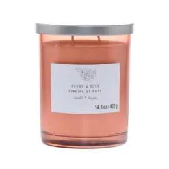 Outlet 👍 Peony & Rose 2-Wick Jar Candle by Ashland® 🔥