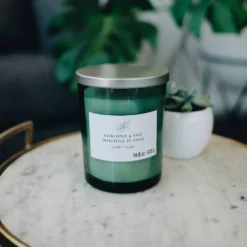 Outlet 👏 Eucalyptus & Sage 2-Wick Jar Candle by Ashland® 🥰 -Outlet Yuletide Joy Store 10638407 2