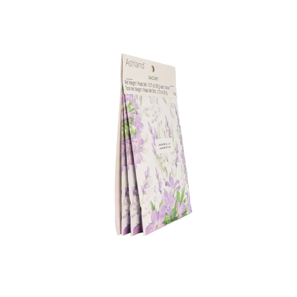 Best Sale π― 12 Packs: 3 ct. (36 total) Lavender & Lily Scented Sachets by Ashland® π 5 Best Sale π― 12 Packs: 3 ct. (36 total) Lavender & Lily Scented Sachets by Ashland® π - Image 3