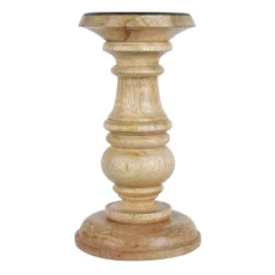Top 10 🧨 8 Pack: 8" Wood Carved Pillar Candle Holder by Ashland® 👏