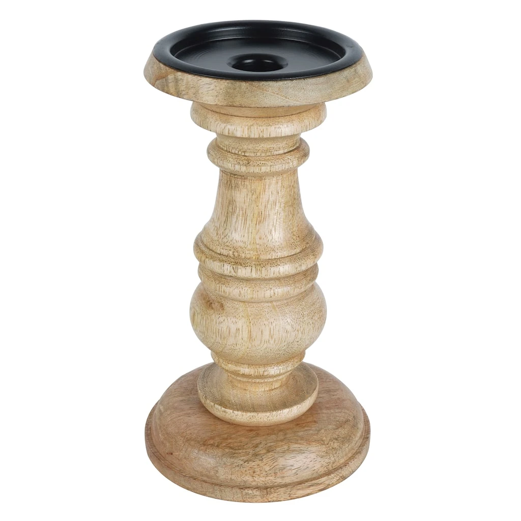 Top 10 𧨠8 Pack: 8" Wood Carved Pillar Candle Holder by Ashland® π 5 Top 10 𧨠8 Pack: 8" Wood Carved Pillar Candle Holder by Ashland® π - Image 3