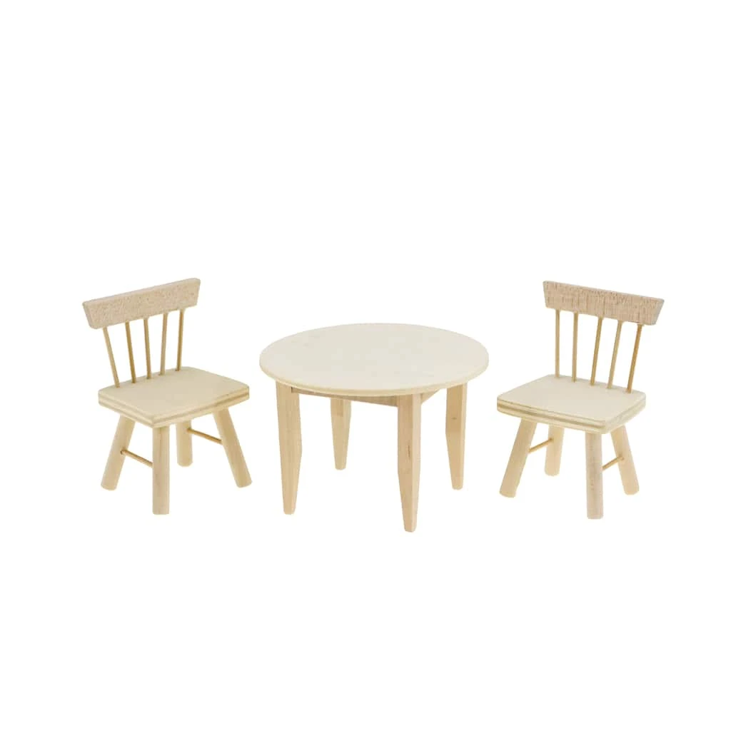 Hot Sale ✨ Mini Wood Table & Chairs Set by Ashland® ⭐ 3 Hot Sale ✨ Mini Wood Table & Chairs Set by Ashland® ⭐