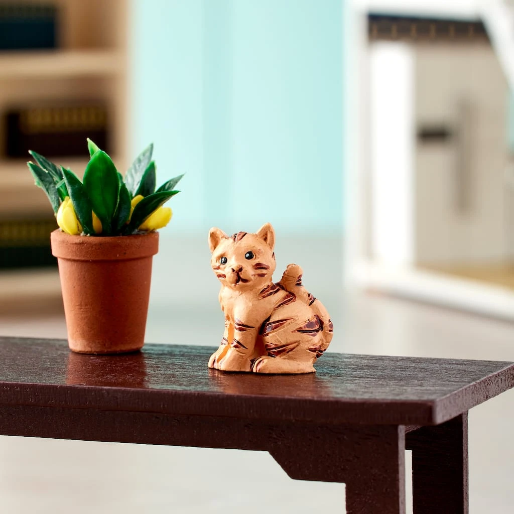 Brand new 🌟 Mini Orange Tabby Cat by Ashland® 🧨 4 Brand new 🌟 Mini Orange Tabby Cat by Ashland® 🧨 - Image 2