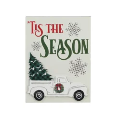 Wholesale ❤️ 8" ⌛ Christmas Tree Truck Tabletop Sign by Ashland® ⭐