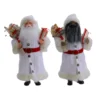 Buy ✨ Assorted 16" Santa in White Fur Robe with Striped Gifts by Ashland® ✨ -Outlet Yuletide Joy Store 10670911 1