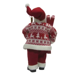 Buy 😍 18" Santa in Red Sweater with Skis by Ashland® 🤩 -Outlet Yuletide Joy Store 10670915 3