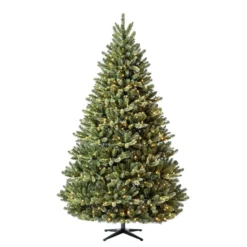 Promo 🌟 7.5ft. Pre-Lit Aspen Pine Quick Set® Artificial Christmas Tree, Warm White LED Lights by Ashland® ⌛