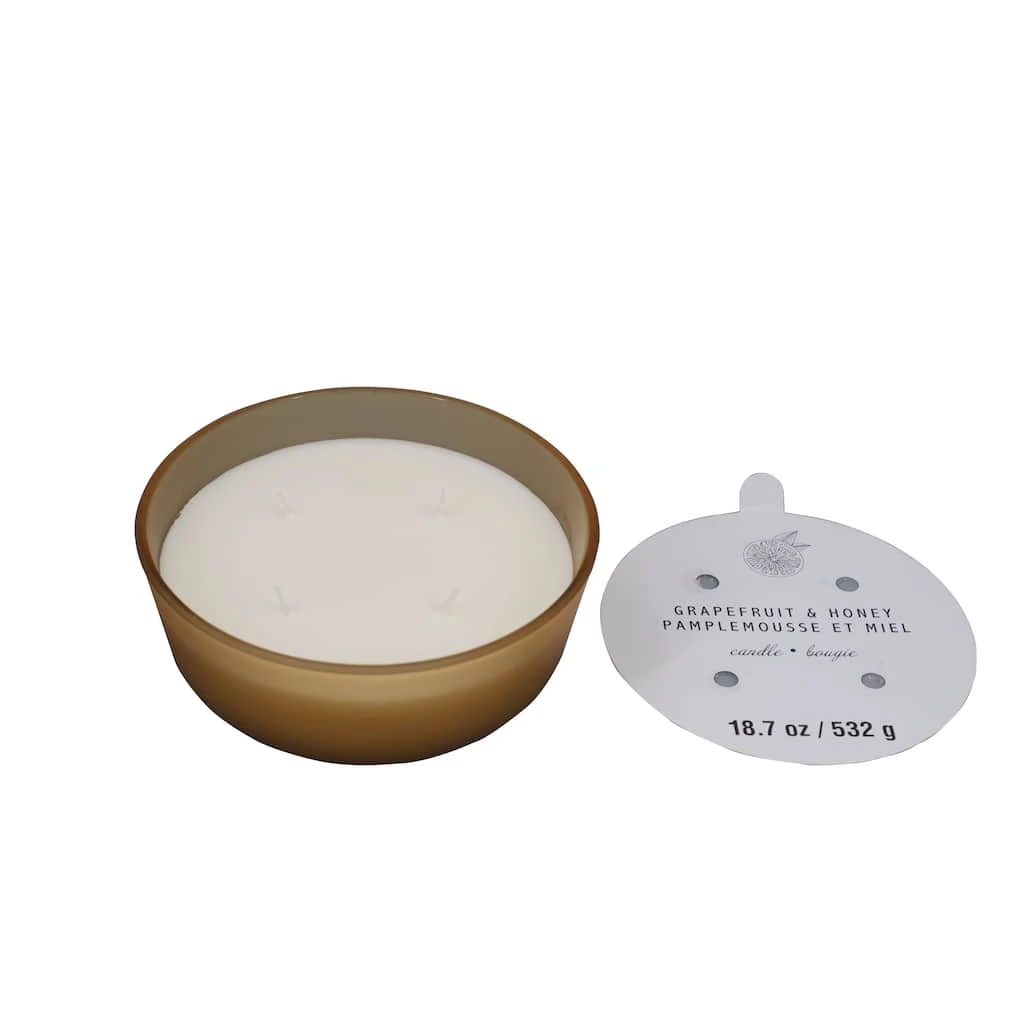 Brand new 💯 6 Pack: 18.7oz. Grapefruit & Honey Candle by Ashland® 🧨 6 Brand new 💯 6 Pack: 18.7oz. Grapefruit & Honey Candle by Ashland® 🧨 - Image 4