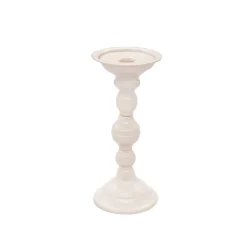 Deals ❤️ Cream Metal Pillar Candle Holder by Ashland® 💯 -Outlet Yuletide Joy Store 10671513 2