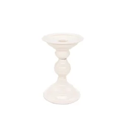 Wholesale ✨ 12 Pack: 6" Cream Metal Pillar Candle Holder by Ashland® 🥰 -Outlet Yuletide Joy Store 10671516 1