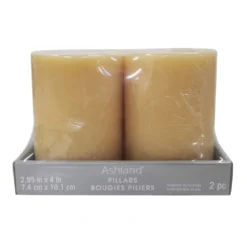 Best reviews of ⭐ 12 Packs: 2 ct. (24 total) 2.95" x 4" Scented Pillar Candles by Ashland® 🧨