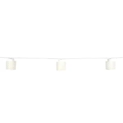 New ✔️ 10ct. Warm White LED Lattice Shade String Lights by Ashland® 💯 -Outlet Yuletide Joy Store 10671554 2
