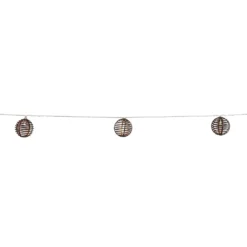 Cheap 🔥 8 Pack: 10ct. Warm White LED Faux Rattan Ball String Lights by Ashland® ✔️