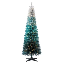 Top 10 🎉 6ft. Pre-Lit Alexa Ombre Fir Artificial 🥰 Christmas Tree, Warm White LED Lights by Ashland® ❤️