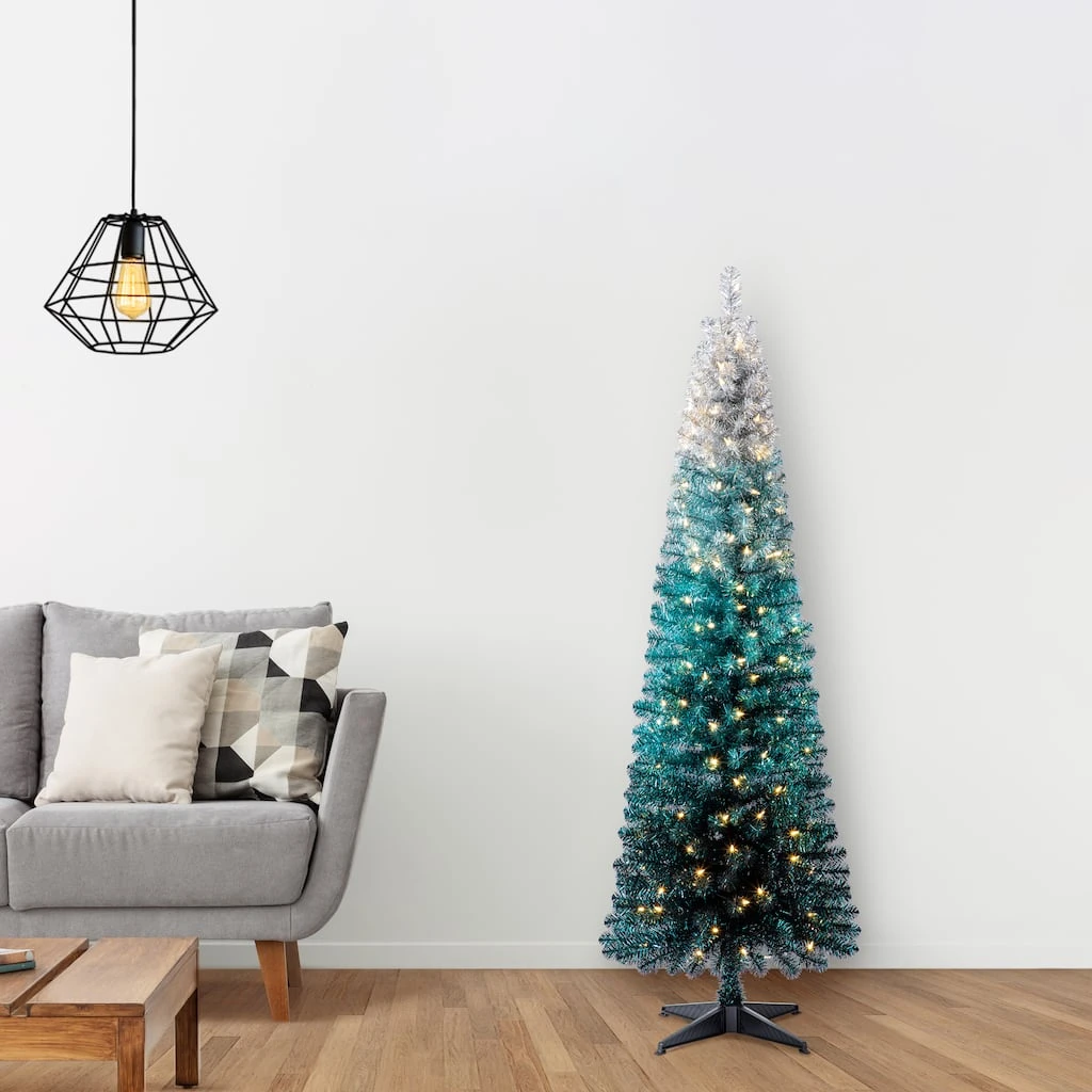 Top 10 🎉 6ft. Pre-Lit Alexa Ombre Fir Artificial 🥰 Christmas Tree, Warm White LED Lights by Ashland® ❤️ 10 Top 10 🎉 6ft. Pre-Lit Alexa Ombre Fir Artificial 🥰 Christmas Tree, Warm White LED Lights by Ashland® ❤️ - Image 8