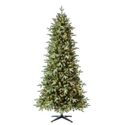 Promo ✨ 7ft. Pre-Lit Denison Slim Fir Artificial Christmas Tree, Fairy Warm White LED Lights by Ashland® 😀