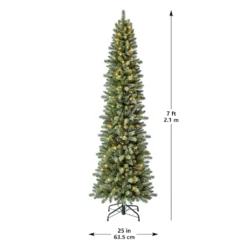 New 🌟 7ft. Pre-Lit Avalian Pencil Pine Artificial Christmas Tree, Warm White Fairy LED Lights by Ashland® 🤩 15 New 🌟 7ft. Pre-Lit Avalian Pencil Pine Artificial Christmas Tree, Warm White Fairy LED Lights by Ashland® 🤩 -Outlet Yuletide Joy Store 10671964 13