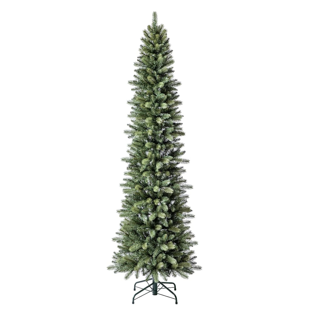 New 🌟 7ft. Pre-Lit Avalian Pencil Pine Artificial Christmas Tree, Warm White Fairy LED Lights by Ashland® 🤩 4 New 🌟 7ft. Pre-Lit Avalian Pencil Pine Artificial Christmas Tree, Warm White Fairy LED Lights by Ashland® 🤩 - Image 2