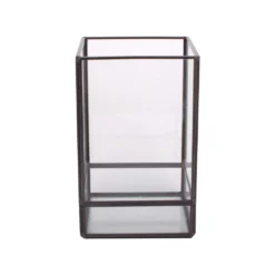 Coupon 🔔 6.5" Square Glass Candle Terrarium by Ashland® ❤️
