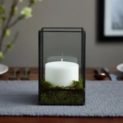 Coupon 🔔 6.5" Square Glass Candle Terrarium by Ashland® ❤️ -Outlet Yuletide Joy Store 10672578 20