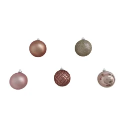 New 👏 Assorted 50ct. Pink Ball Ornaments by Ashland® 🧨 -Outlet Yuletide Joy Store 10672828 3