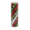 Coupon ⌛ 50ct. Red, White & Green Ball Ornaments by Ashland® 🎉 -Outlet Yuletide Joy Store 10672830 1